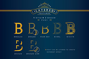 Andimia Layered Fonts Family, a Serif Font by Drizy (Thumbnail 4 of 14)