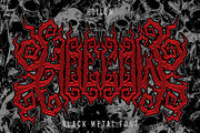 Dread Death Metal Font, a Blackletter Font by Fonday Studio (Thumbnail 2 of 11)