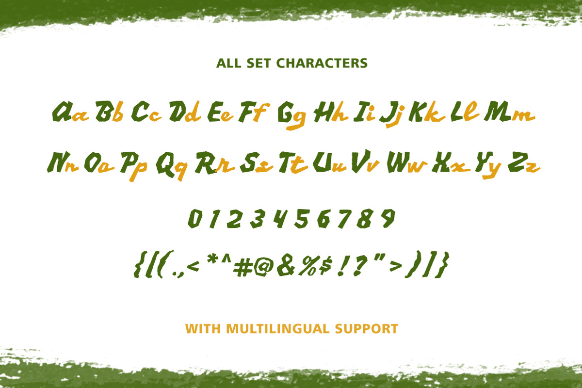 Shady Rocks Handcrafted Display Font, a Handwritten Font by Littlehand (Photo 7 of 10)
