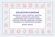 Pandemic Line Icons, an Outline Icon by Made by Made (Thumbnail 2 of 7)