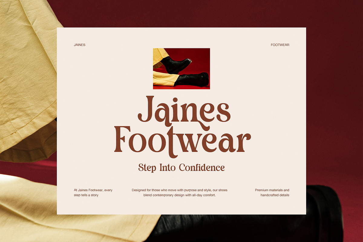 Quine Camera Elegant Serif Font, a Serif Font by Graphicxell (Photo 6 of 8)