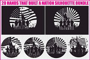 Nation Builder Silhouette Set, an Illustration by yasushie (Thumbnail 1 of 20)
