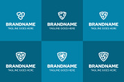 Letters OOO PPP RRR Shield Logo Set, a Branding & Logo Template by Pray Art Design Studio (Thumbnail 2 of 2)