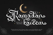 Muqodimah - Arabic Style Decorative, a Font by agnyhasyastudio (Thumbnail 2 of 16)