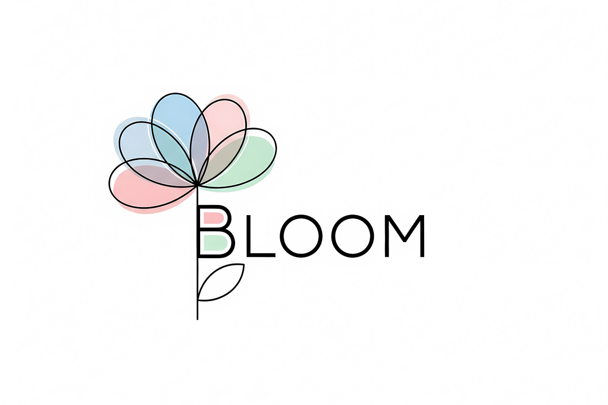 Bloom Flower Logo, a Branding & Logo Template by Logocreative (Photo 1 of 2)