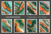 Luxury Marble Illustration, a Decorative Illustration by Housui Patterns (Thumbnail 2 of 12)