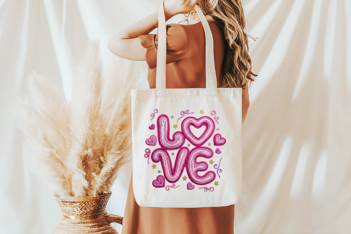 Faux Yarn Valentine Png Crochet Love, an Illustration by designcity5 (Photo 9 of 9)