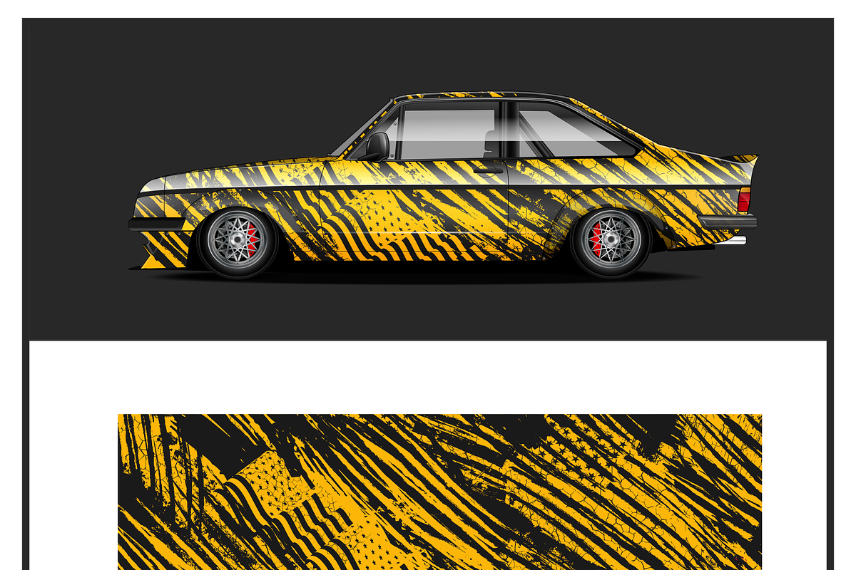 Bold Car Wrap Design, an Object Illustration by CarWrap design (Photo 3 of 3)