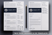 Lester | CV / resume template, a Resume Template by X-Type (Thumbnail 2 of 4)