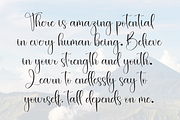 Something | Script Font, a Handwritten Font by Scratchones (Thumbnail 6 of 9)