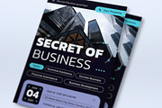 Black Modern Business Flyer Set, a Flyer Template by graphicook (Thumbnail 2 of 3)