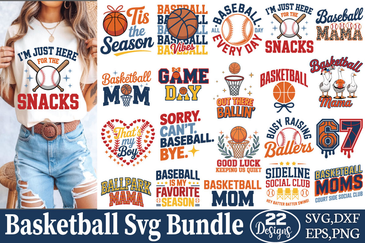 Basketball SVG Bundle, an Object Graphic by DollarSmart (Photo 1 of 4)