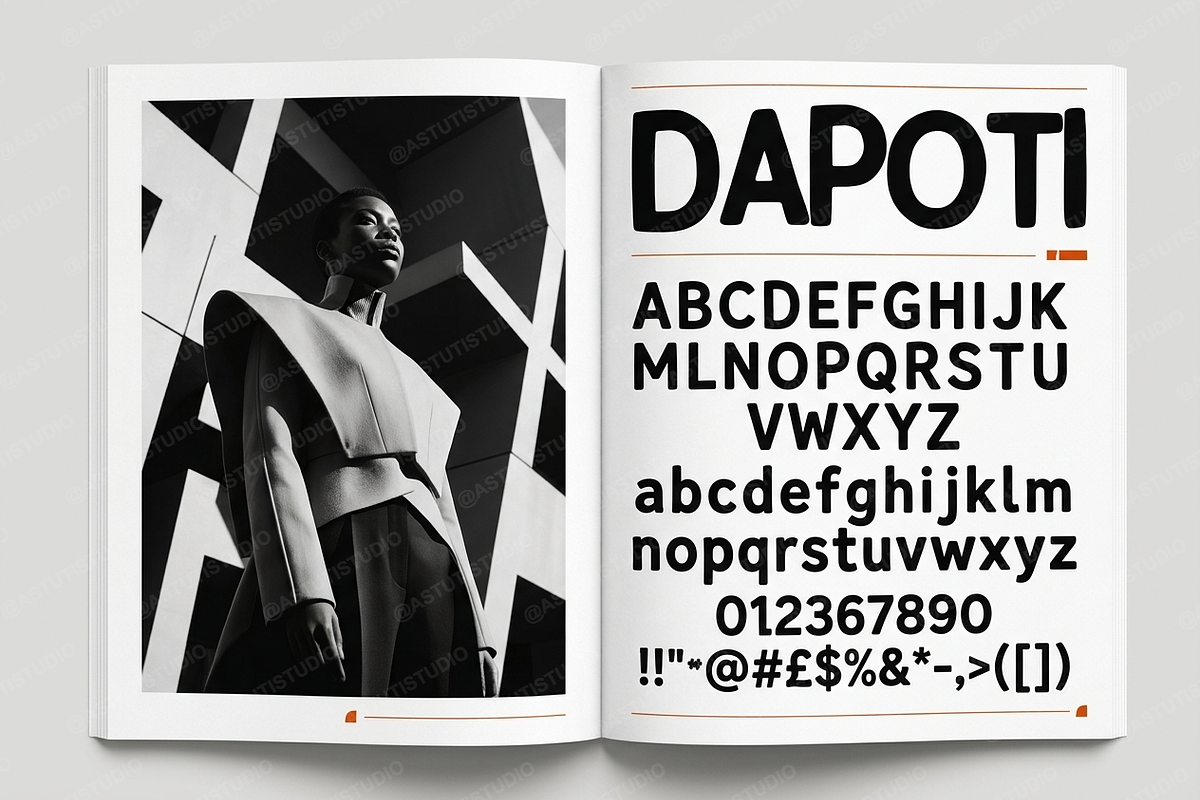 Dapoti - Modern Elegant Serif Ty, a Serif Font by Astuti Studio (Photo 7 of 25)