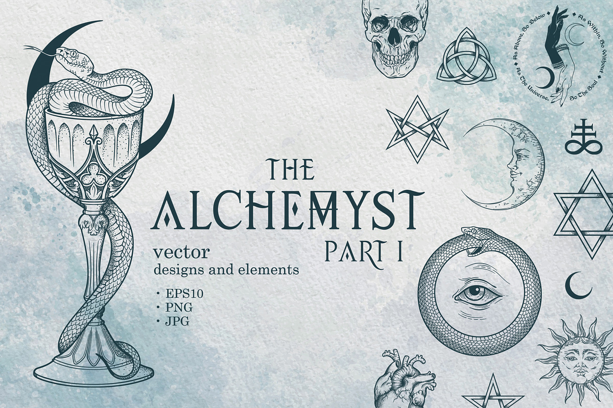 The Alchemyst, an Illustration by Croisy (Photo 1 of 11)