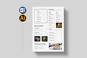 Food Menu, a Flyer Template by Pixelpick (Thumbnail 3 of 3)