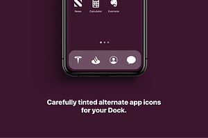 IOS 14 Luxury IPhone App Icons W