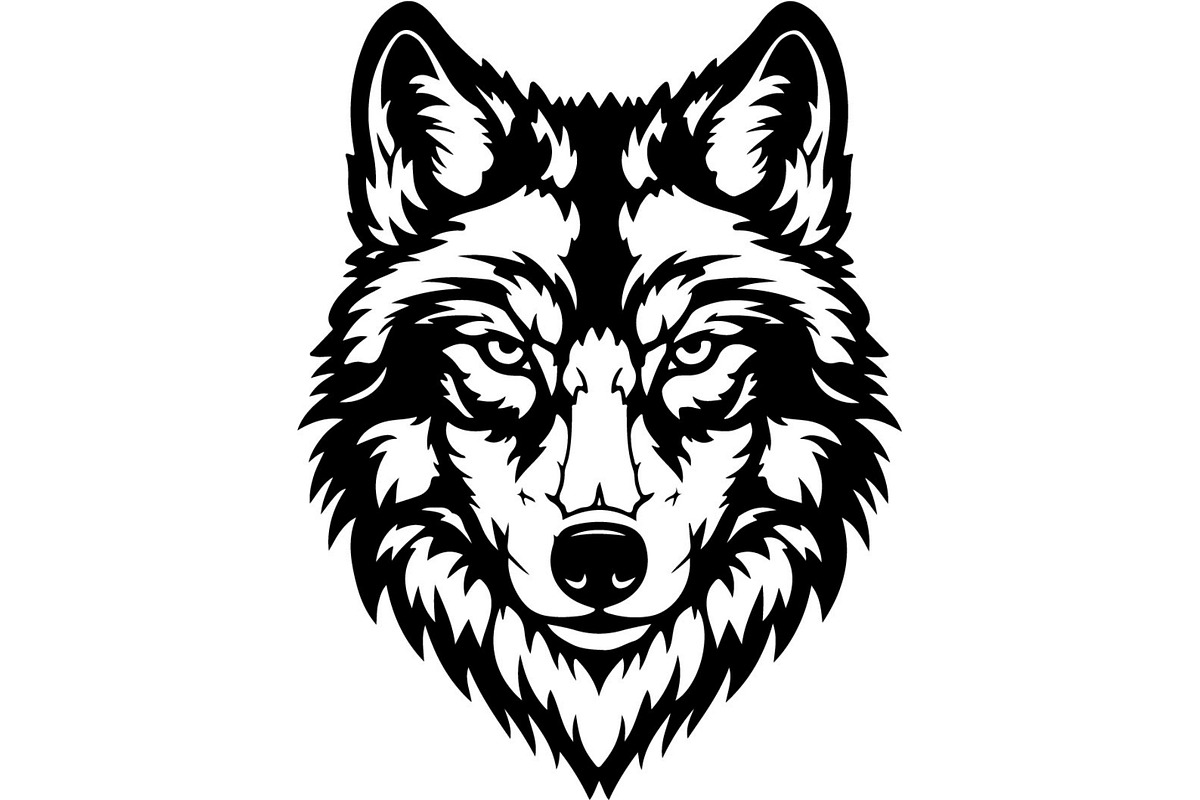 Alpha Wolf Silhouettes Bundle, an Animal Illustration by Designer_Momina (Photo 12 of 21)