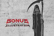 Insane Fear font, a Blackletter Font by Gleb Guralnyk (Thumbnail 2 of 5)