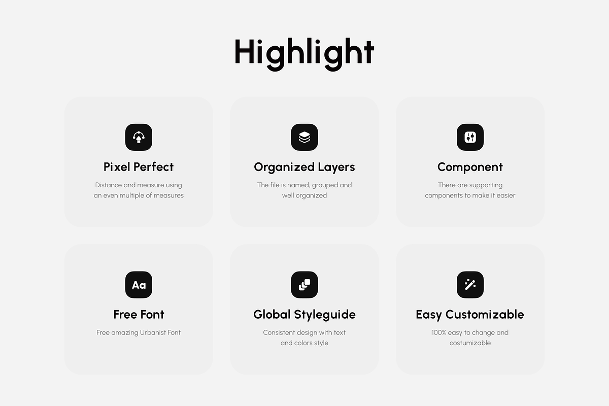 Coursea - Course Dashboard UI Kit, an UI Kit Template by pickolabstudio (Photo 2 of 6)