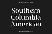 Sangira - Modern Ligature Serif, a Serif Font by Almarkhatype (Thumbnail 4 of 10)