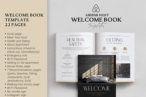 Airbnb Welcome Host BUNDLE Canva