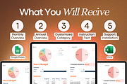Ultimate Budget Planner for Google S, a Templates & Theme by vitalinagerman (Thumbnail 2 of 11)