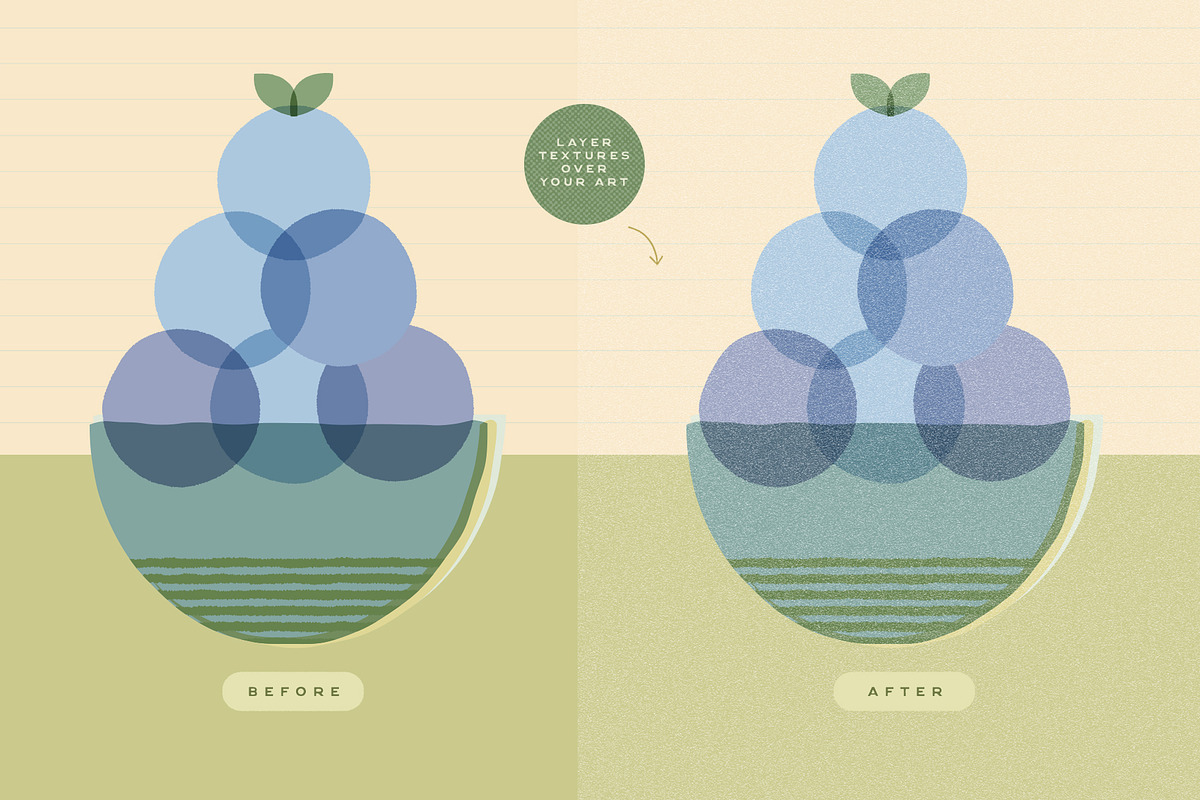 Texture Overlays Vol. 4—Printed, a Texture Graphic by Basia Stryjecka (Photo 8 of 19)