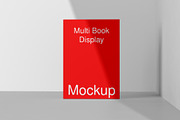 Multi Book Display Mockup - 8 Views, a Books & Magazine Mockup by Illusiongraphic (Thumbnail 4 of 23)