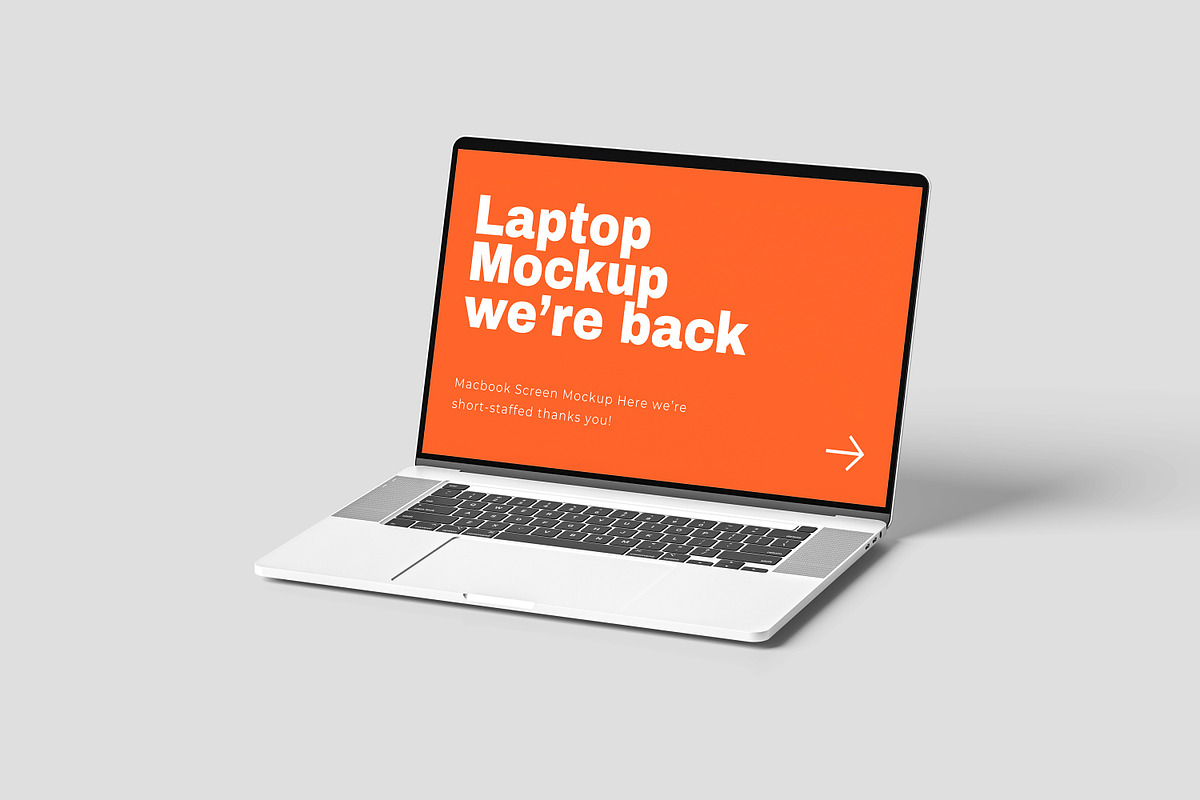 Laptop Mockup, a Mac Mockup by Qwertymockup (Photo 2 of 5)