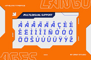 Hithejaw - Modern Experimental Font, a Sans Serif Font by Drizy (Thumbnail 6 of 10)