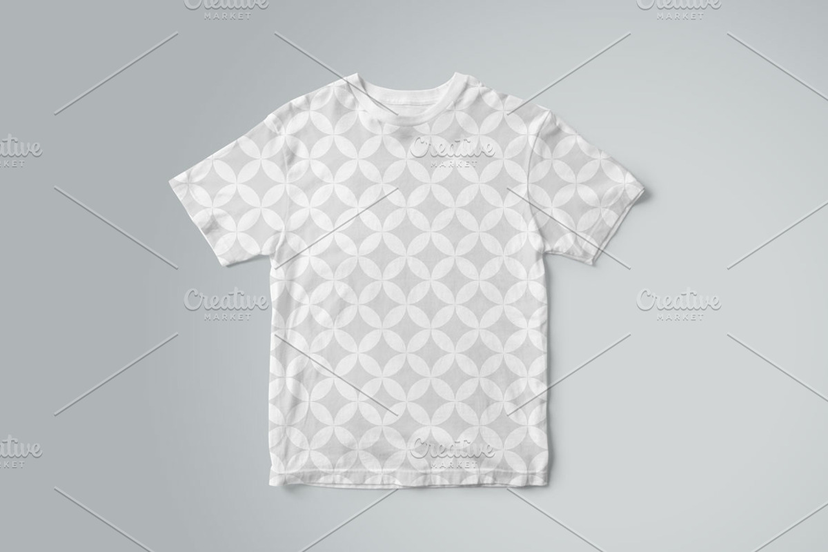 Gray set of seamless fabric patterns, a Pattern Graphic by ExpressShop (Photo 5 of 9)
