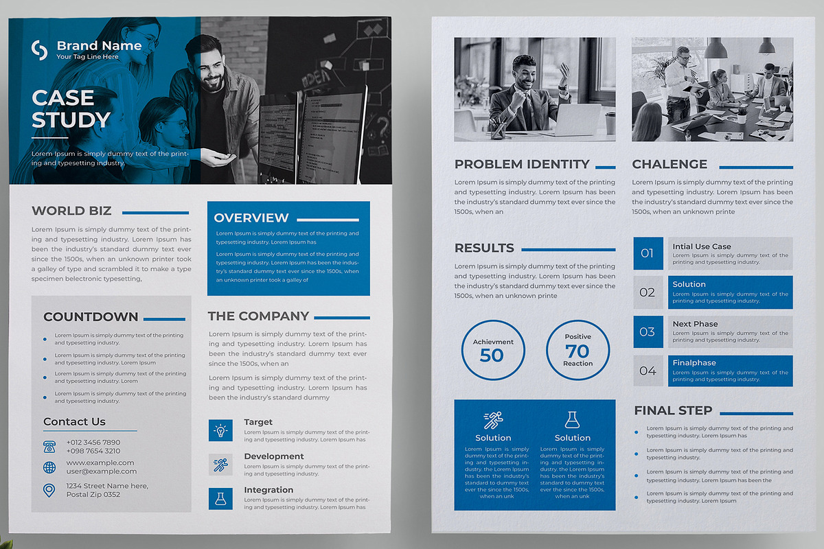 Business Case Study, a Stationery Template by MightyDesign (Photo 1 of 6)