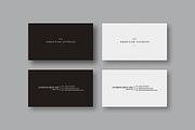Black & White Business Card, a Business Card Template by Helal Shop (Thumbnail 5 of 5)