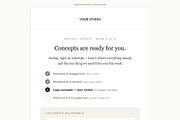 Client Onboarding Email Kit, an Email Template by Art Club (Thumbnail 4 of 5)