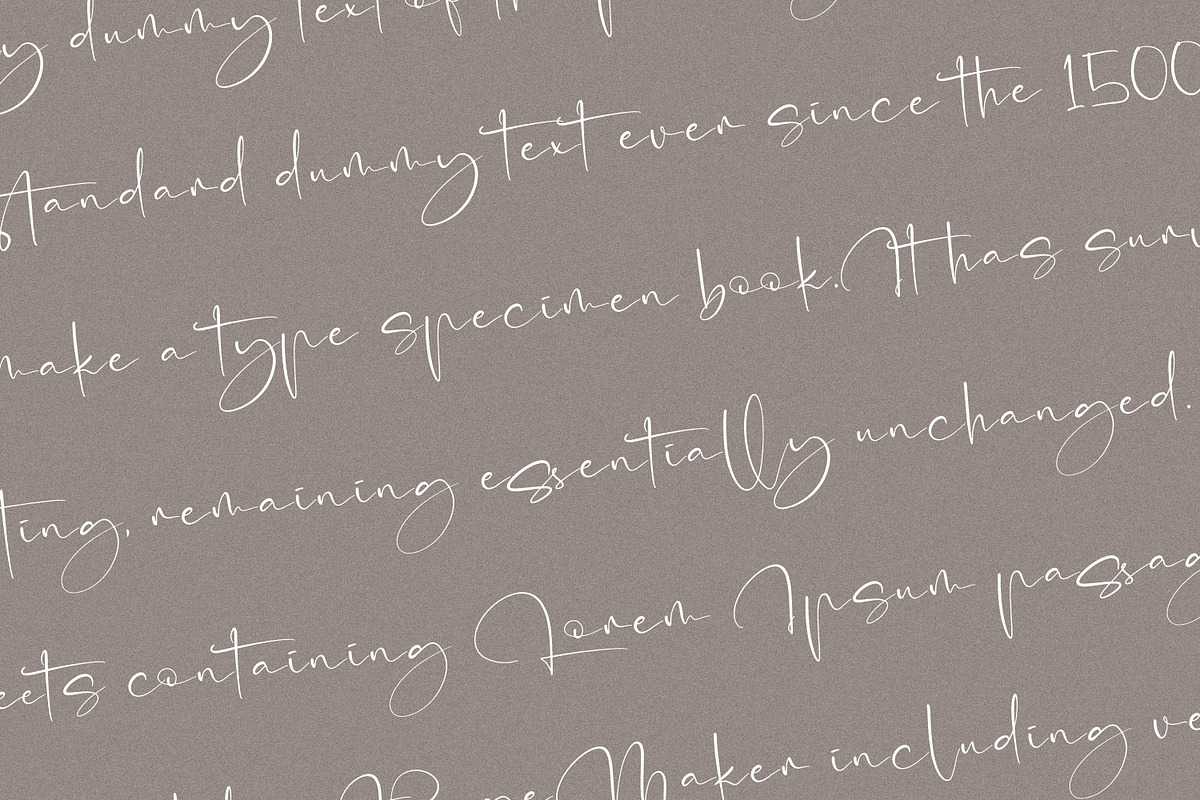 SignRiyathi, a Script Font by Integritype Studio (Photo 6 of 9)