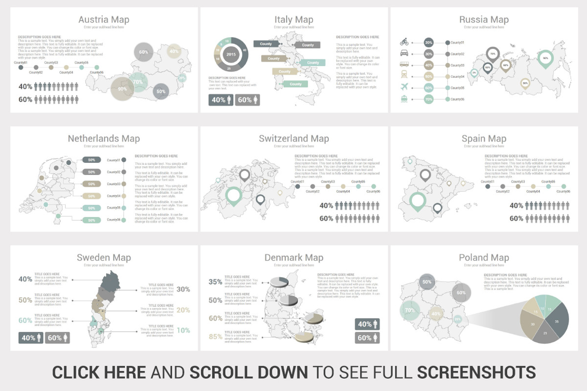 Multi Business PowerPoint Template, a Presentation Template by SlideSalad (Photo 22 of 28)