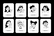 240 Facial Expressions Icons, an Outline Icon by Prosymbols (Thumbnail 8 of 15)