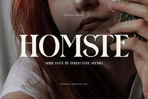 Homste Editorial Serif Font