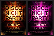 Star dust Disco Night posters set, a Flyer Template by Art of Sun (Thumbnail 2 of 3)
