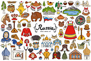 Set on the theme of Russia, an Object Graphic by Olga Chuklay (Thumbnail 1 of 2)
