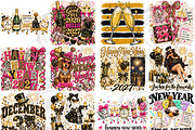New Year 2027 Sublimation Bundle, a Seasonal Illustration by OK Design (Thumbnail 1 of 6)