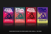 MINIMAL ELECTRO Flyer Template, a Flyer Template by OVNI-TEMPLATES (Thumbnail 2 of 5)