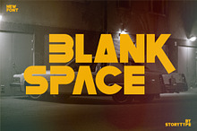 Blank Space Type Face Font