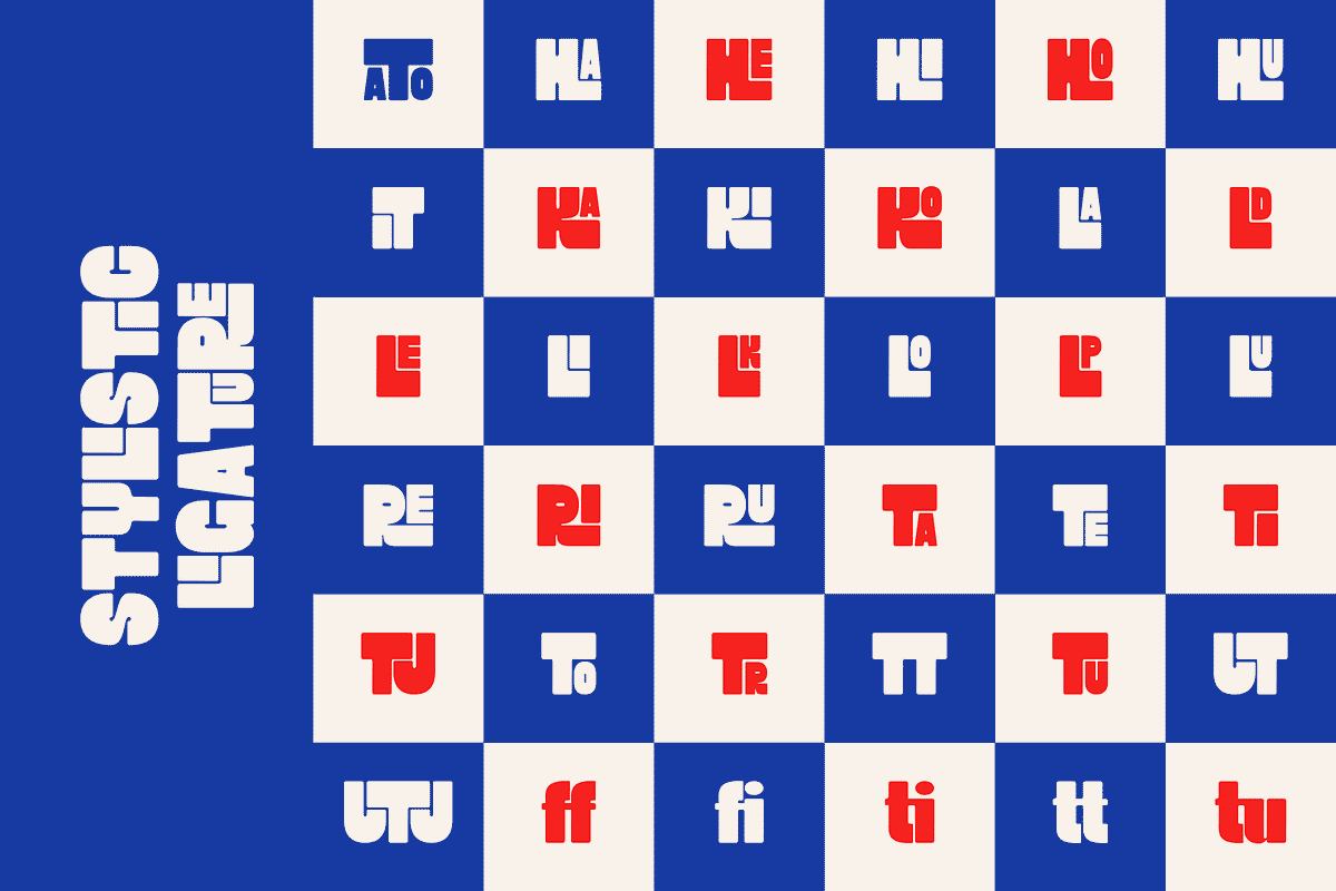 Rusko - Bold Display Font, a Sans Serif Font by Nirmana Visual (Photo 4 of 9)