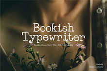 Bookish Typewriter Handwritten Font