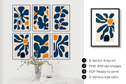 Set of abstract Blue Yellow Flower, a Decorative Illustration by Vibrand Studio (Thumbnail 5 of 8)
