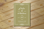 Wedding Invitation, an Invitation Template by Creatricks (Thumbnail 5 of 6)