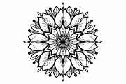 Mandala Pattern Coloring Bundle, an Illustration by Gfx_Store (Thumbnail 9 of 11)