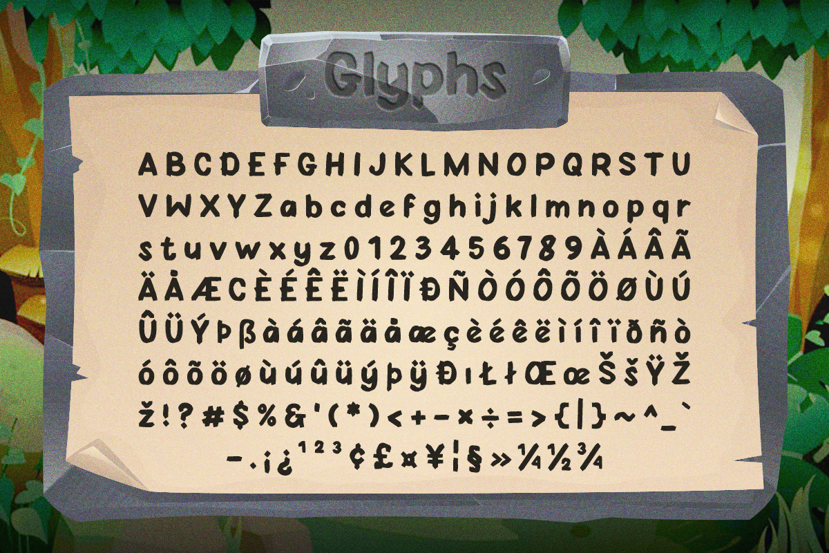Ranventure – Bold Video Game Font, a Handwritten Font by Brand_Hero (Photo 2 of 10)