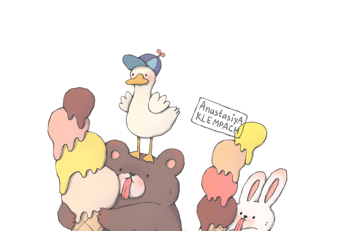 Cozy Paw Stories, an Animal Illustration by Anastasiya Klempach (Photo 2 of 8)